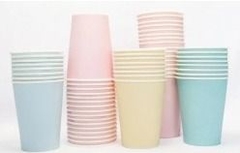 Vaso polipapel 8 oz Colores