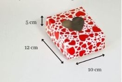 Mini caja visor corazón