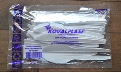 Cuchillos Blanco KOVALPLAST Envasado x 50u