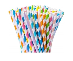 Sorbetes de Papel Paquete x 25u Colores