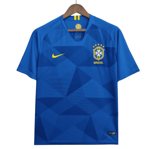 Camisa Retrô Seleção Brasil 2004/06 - Azul