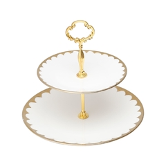 PRATO DUPLO PORCELANA ORNARE - comprar online