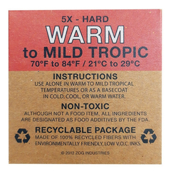 Parafina Sex Wax Para Água Quente Embalagem Vermelha 5x Hard - Tribo Surf