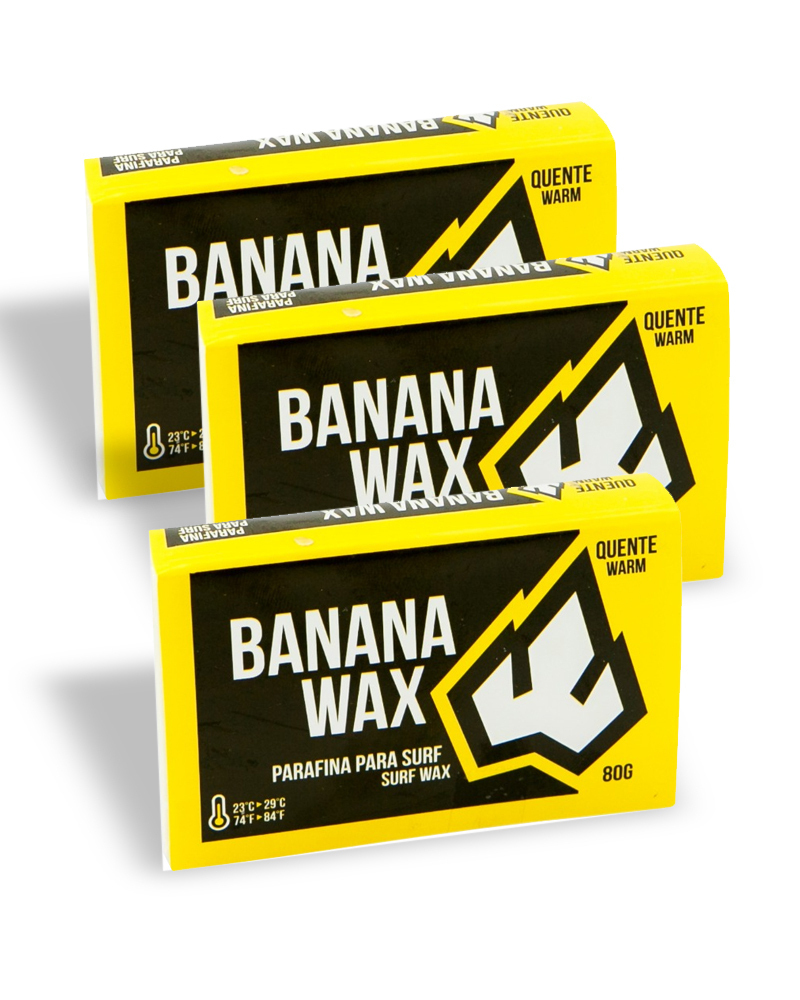 Parafina Banana Wax Aderência Superior Para Suas Ondas