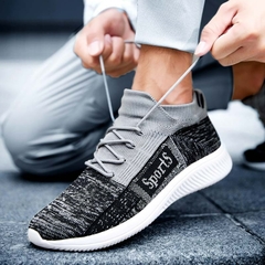 Men Sneakers Breathable Fashion Sports Shoes Outdoor Lightweight Walking Casual na internet