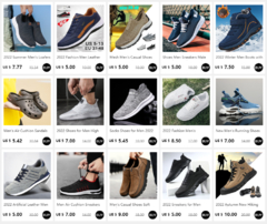 2022 Shoes for Men High Quality Male Sneakers Breathable Fashion Gym Casual Ligh