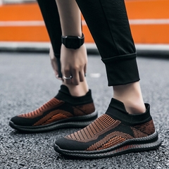 Men Shoes Lightweight Sneakers for Men Casual Shoes Breathable Outdoor Walking F - comprar online