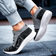 Men Sneakers Breathable Fashion Sports Shoes Outdoor Lightweight Walking Casual - comprar online