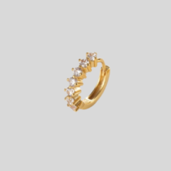 PIERCING ARGOLA HELIX FOLHEADO A OURO - UNIDADE