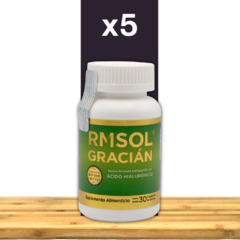 RMSOL GRACIAN PAQUETE CON 5 FRASCOS ENVIO GRATIS