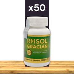 RMSOL GRACIAN PAQUETE 50 FRASCOS ENVIO GRATIS