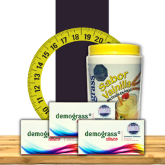 DEMOGRASS 3 CAJAS MAS MALTEADA ENVIO GRATIS