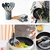 Silicone Colher Kit para Cozinha, BPA Antiferrugem, Madeira Conjunto de Utensílios De Cozinha, Jogo, 12 Peças - loja online