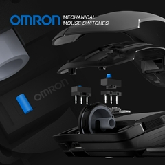 GameSir GM300 Wireless Gaming Mouse Built-in Omron Switch Mecânico, Super Leve GM500 Wired Mouse e Mouse Pad - comprar online