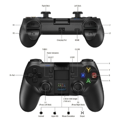 GameSir T1s Bluetooth Wireless Game Controller Gamepad para Android Phone / Windows PC / SteamOS PUBG Call of Duty Joystick - loja online