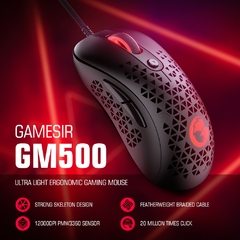 GameSir GM300 Wireless Gaming Mouse Built-in Omron Switch Mecânico, Super Leve GM500 Wired Mouse e Mouse Pad na internet