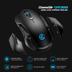 GameSir GM300 Wireless Gaming Mouse Built-in Omron Switch Mecânico, Super Leve GM500 Wired Mouse e Mouse Pad na internet