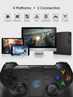 GameSir T1s Bluetooth Wireless Game Controller Gamepad para Android Phone / Windows PC / SteamOS PUBG Call of Duty Joystick - loja online