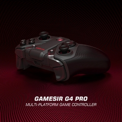 Controlador de jogo GameSir G4 Pro Bluetooth 2,4 GHz Wireless Gamepad para Nintendo Switch Apple Arcade e MFi Game Xbox Cloud Gaming - Império gamer