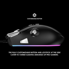 GameSir GM300 Wireless Gaming Mouse Built-in Omron Switch Mecânico, Super Leve GM500 Wired Mouse e Mouse Pad