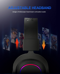 REDRAGON ZEUS X H510 RGB Gaming Headphone USB Cancelamento de ruído, 7.1 Surround Compute headset Fones de ouvido Microfone para PC PS4 - comprar online