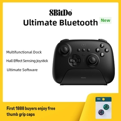 8BitDo - Ultimate Wireless Bluetooth Gaming Controller com Charging Dock para Nintendo Switch e PC, Windows 10, 11, Steam