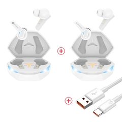 RUSAM GA33 Gamer Fones de Ouvido Bluetooth de Baixa Latência TWS Sem Fio - loja online