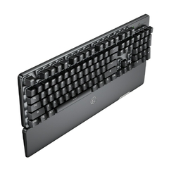 GameSir GK300 Teclado Mecânico para Jogos Bluetooth Liga de Alumínio Teclado Sem Fio com Descanso de Pulso para Android / Apple / PC - Império gamer