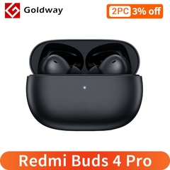 Xiaomi Redmi Buds 4 Pro Fone de ouvido Bluetooth TWS True Wireless Earbuds Cancelamento de ruído 3 Mic Fones de ouvido sem fio ANC Headset