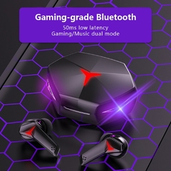 T33 TWS Gaming Headsets Fones de ouvido sem fio Qualidade de som de baixa latência Cancelamento de ruído Fones de ouvido 5.2 compatíveis com Bluetooth na internet