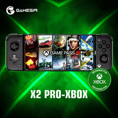 GameSir X2 Pro Xbox Gamepad Android Type C Mobile Game Controller para Xbox Game Pass xCloud STADIA GeForce Now Luna Cloud Gaming