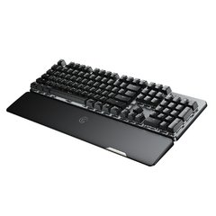 GameSir GK300 Teclado Mecânico para Jogos Bluetooth Liga de Alumínio Teclado Sem Fio com Descanso de Pulso para Android / Apple / PC - Império gamer