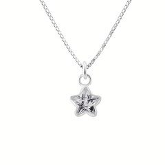 Colar com pingente estrela 5mm