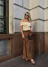 Saia animal print