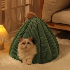 Cama de gato, cesta aconchegante na internet