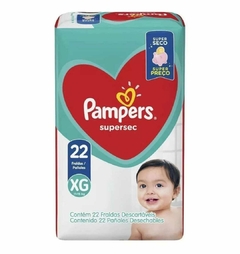 Fralda Pampers Supersec XG 22 Unidades