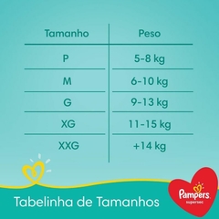 Fraldas Pampers Supersec XXG 20 unidades - comprar online