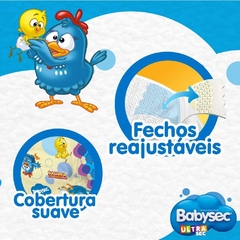 Fralda Descartável Babysec Ultrasec Galinha Pintadinha Hiper - comprar online