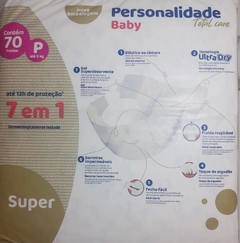 Fralda Personalidade Baby Total Care P 70 unidades - comprar online