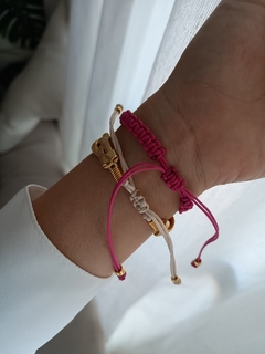 Pulseira de Macramé com Búzio - Just Be You Accessories