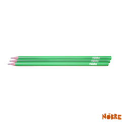 Lápis de escrever preto, rótulo verde, caixa com 144 unidades (caixa master com 20 grosas) - Nobre - comprar online