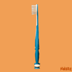 Escova de dente infantil, opp bag com 12 blisters (caixa master com 48 opp bags) - Nobre - loja online