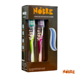 Escova de dente adulto, caixa com 12 blisters (caixa master com 24 caixinhas) - Nobre