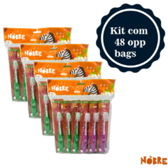 Escova de dente infantil, opp bag com 12 blisters (caixa master com 48 opp bags) - Nobre - comprar online