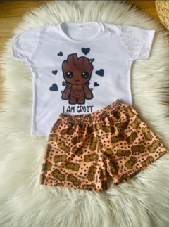 PIJAMA KIDS BABY GROOT