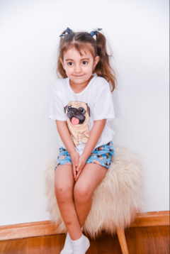 PIJAMA PUG CELESTE - comprar online