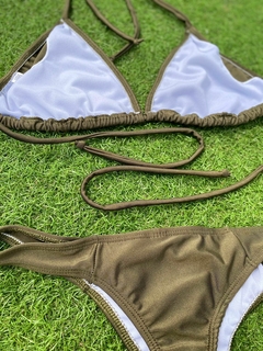 BIKINI VERDE MILITAR - comprar online