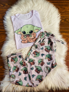 PIJAMA LARGO YODA