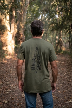 Remera Roots Verde - oriundo