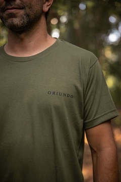 Remera Roots Verde - comprar online